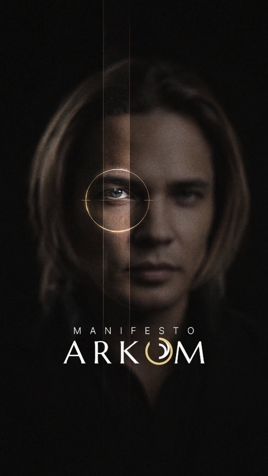 Manifesto Arkom.ai — reel com motion da ciarevit